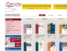 Tablet Screenshot of garceta.es